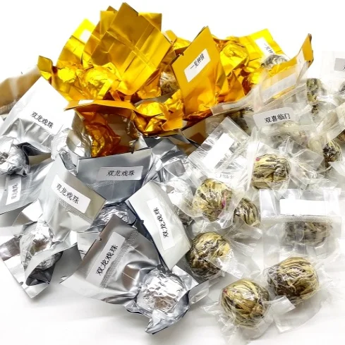 Китайский чай подарок ручной работы Цветущий Чай шар