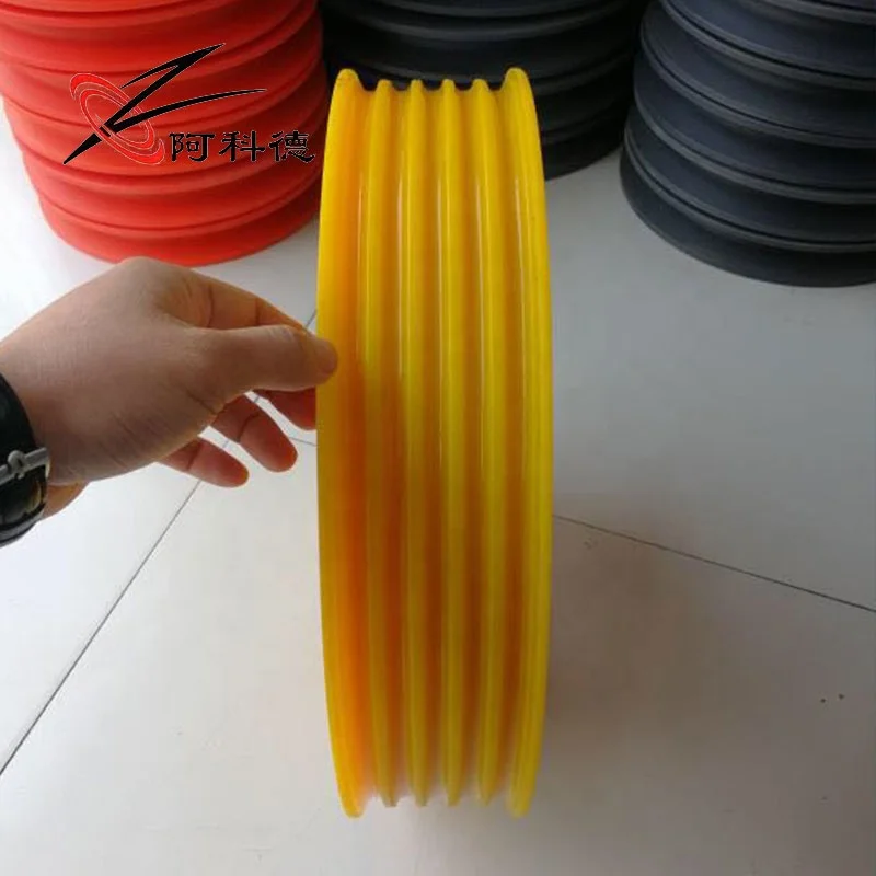 Elevator pulley nylon wire pulley elevator pulley MC nylon sheaves POM plastic guide  wheel