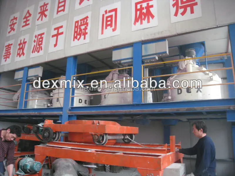 MPC1500 refractory pan mixer TEKA