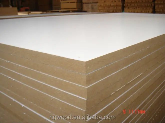 2.7-18mm UV coated MDF