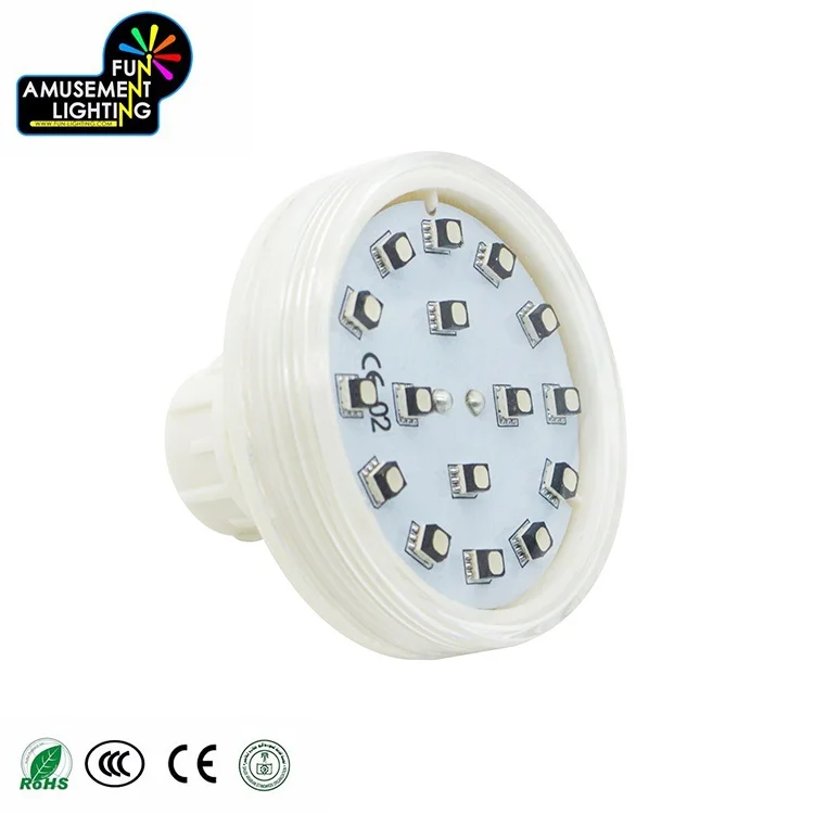 No.1-No.16 E14 3535 SMD RGB Auto Running 60MM AC 24V Pre-Programmed IP65 Amusement LED Lamp