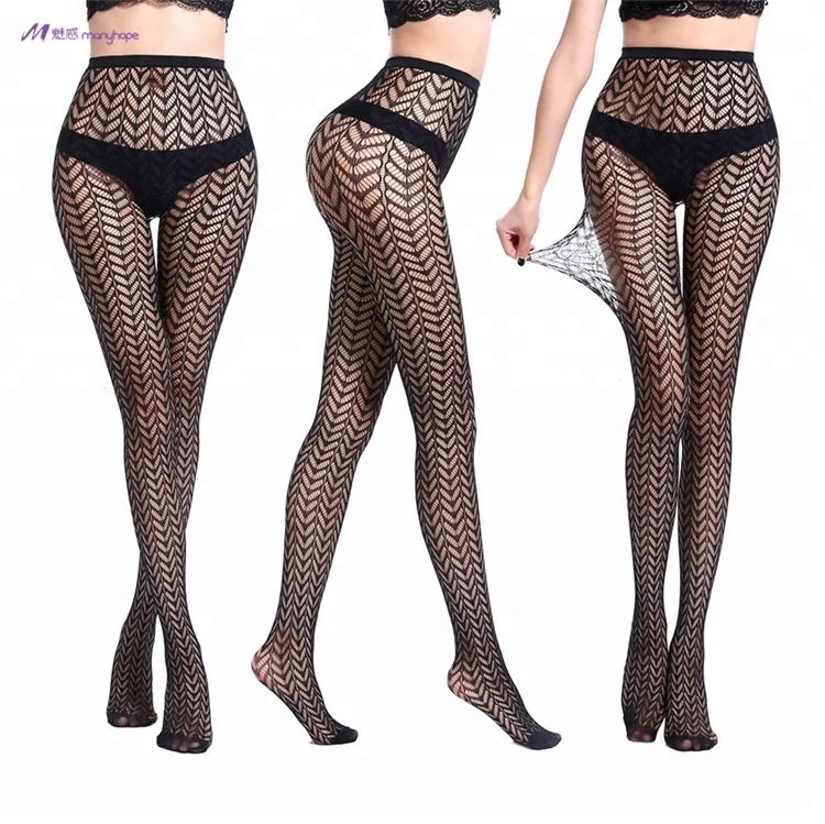 Hot sales last design wholesale spandex fashion Chinese mature women sexy tube top lace stocking