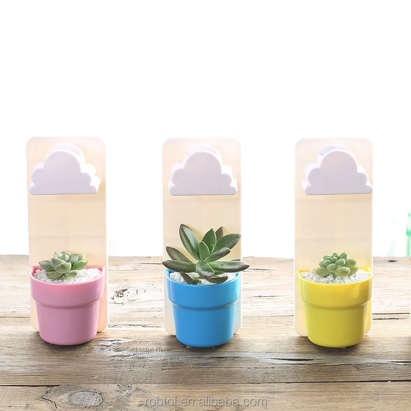 Clouds flower pot Creative plastic Automatic watering garden Potted