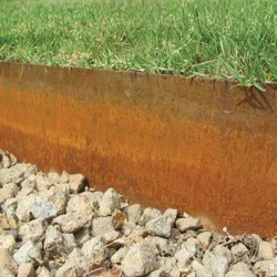 Corten Steel Lawn Edges For Metal Garden Edging