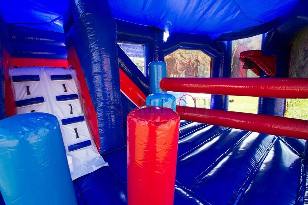 Frozen inflatable bouncer slide combo supplier inflatable castle slide