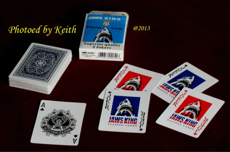 South east Asia promotional Jaw King Indonesia Playing Cards