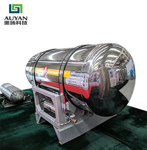 Sale 500L high quality composite lng gas cylinder Vehicle Intelligent LNG Cylinder