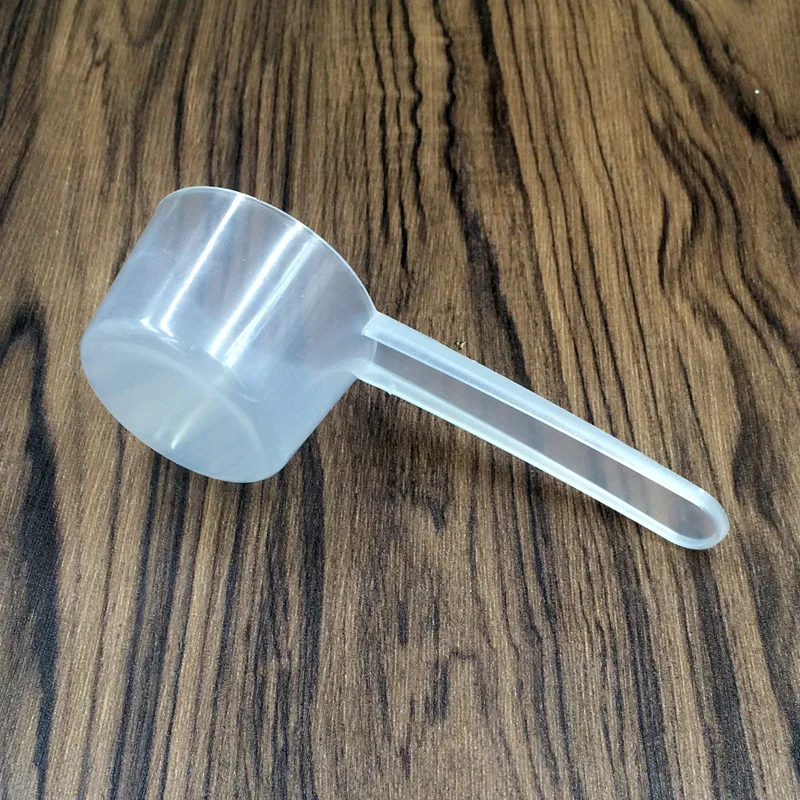 Custom Clear 20g 40ml scoop spoon plastic with private label