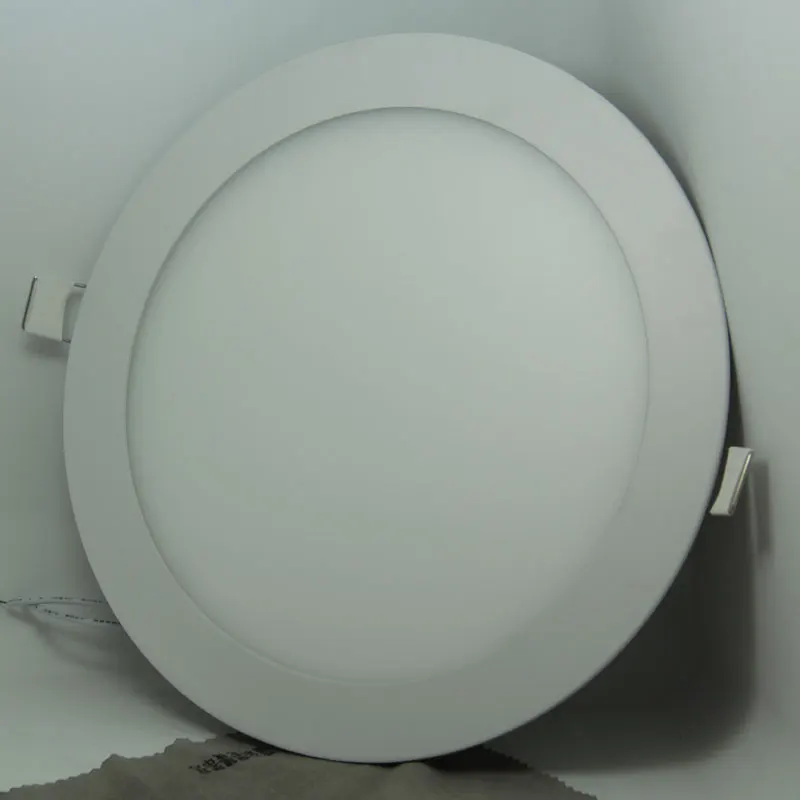 6w 8w 12w 15w 22w Recessed Round Slim Ultra Thin Frame Commercial Led Panel Light