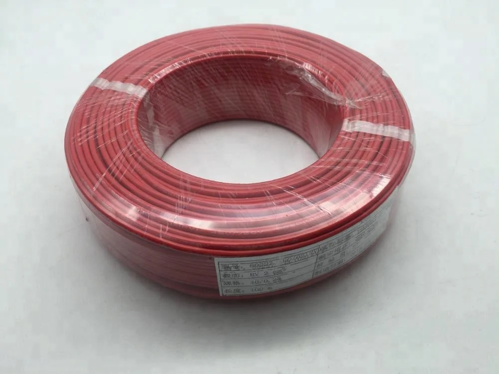 Factory price Copper Electrical Wire for Car Audio Power Ground Cable / Speaker cable with various size 0.5mm2--7mm2