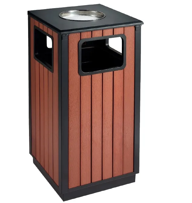 outdoor waste bin