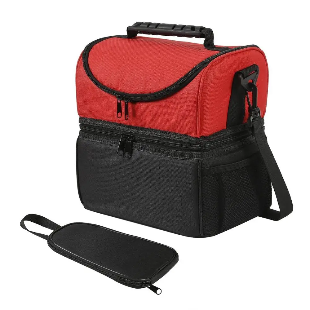Двойная Сумка для льда, сумка для ланча, сумка-холодильник для пива