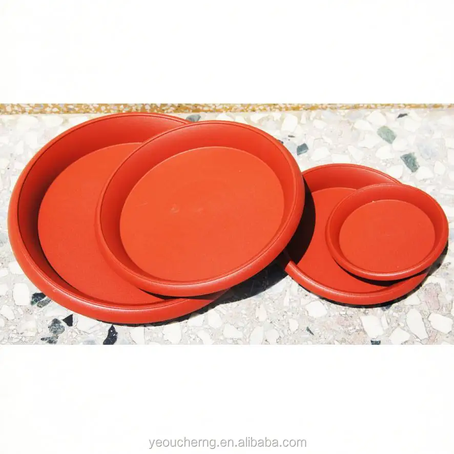 
8010-CF Aiermei Plastic Saucer for Gardening and Home Decoration 