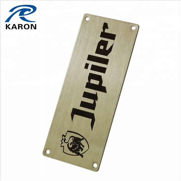 cheap custom metal logo stamp in stainless steel