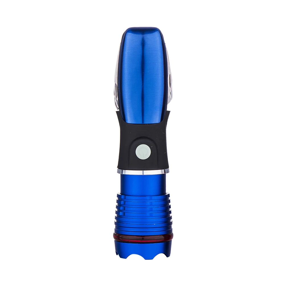 
Head Aluminum 120 Lumen Zooming Self Defensive Flashlight Led 