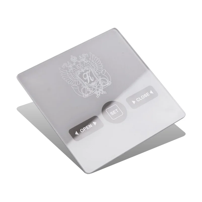 Alibaba China supplier CNC cutting black graphic overlay