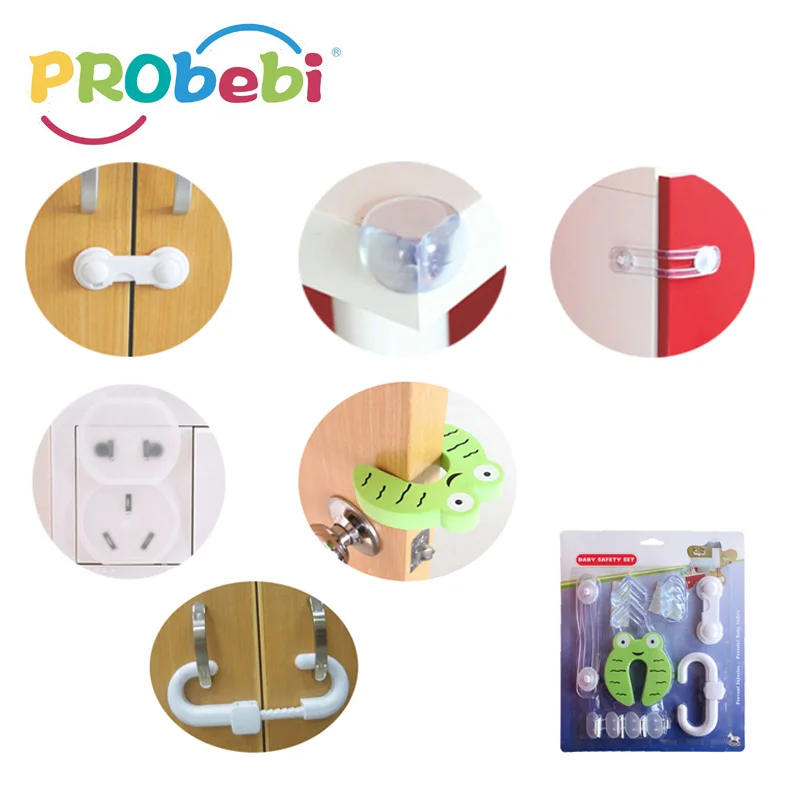 Child proof adjustable baby safety locks kit child safety lathes socket cover set