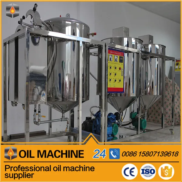 Factory Price Mini Oil Refinery Plant Cost/Soap Making Machine Bar/Peanut Oil Refinery Machine