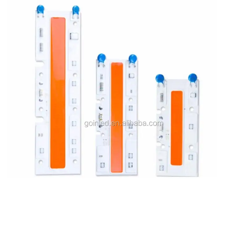 
DOB design AC 110V 220V input voltage Driverless cob chip 30W 50W 70W Full Spectrum 380-840NM COB plant grow light chip 