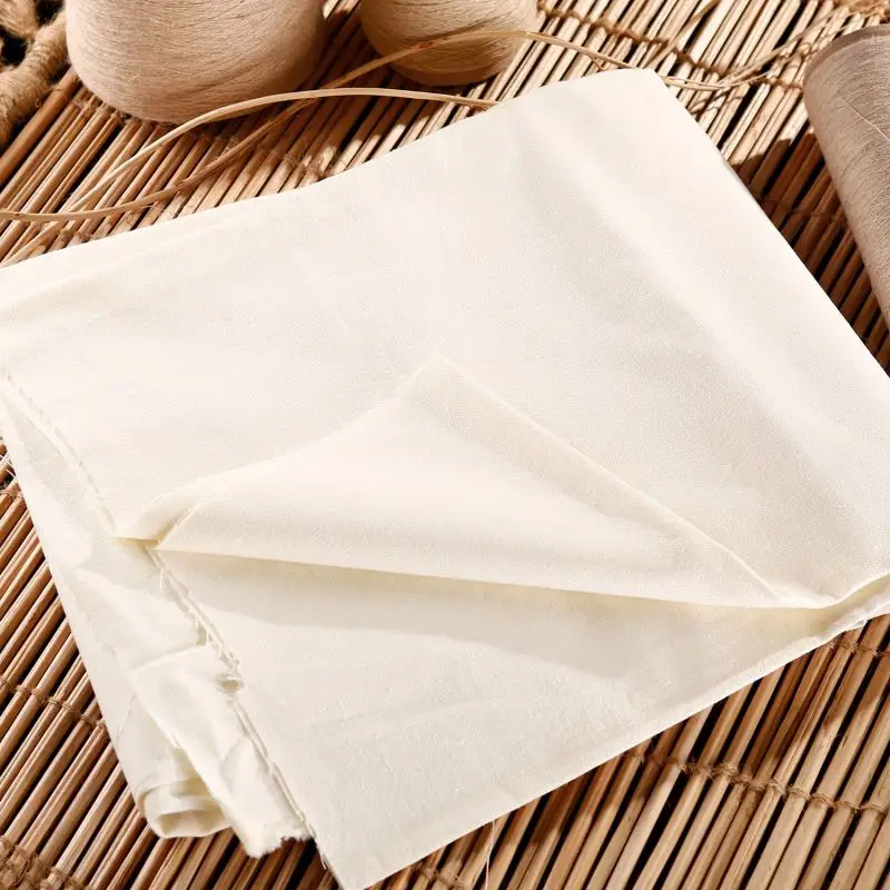 Super Quality Hemp/Cotton Plain Fabric 16sx16sx58x52 for shirts