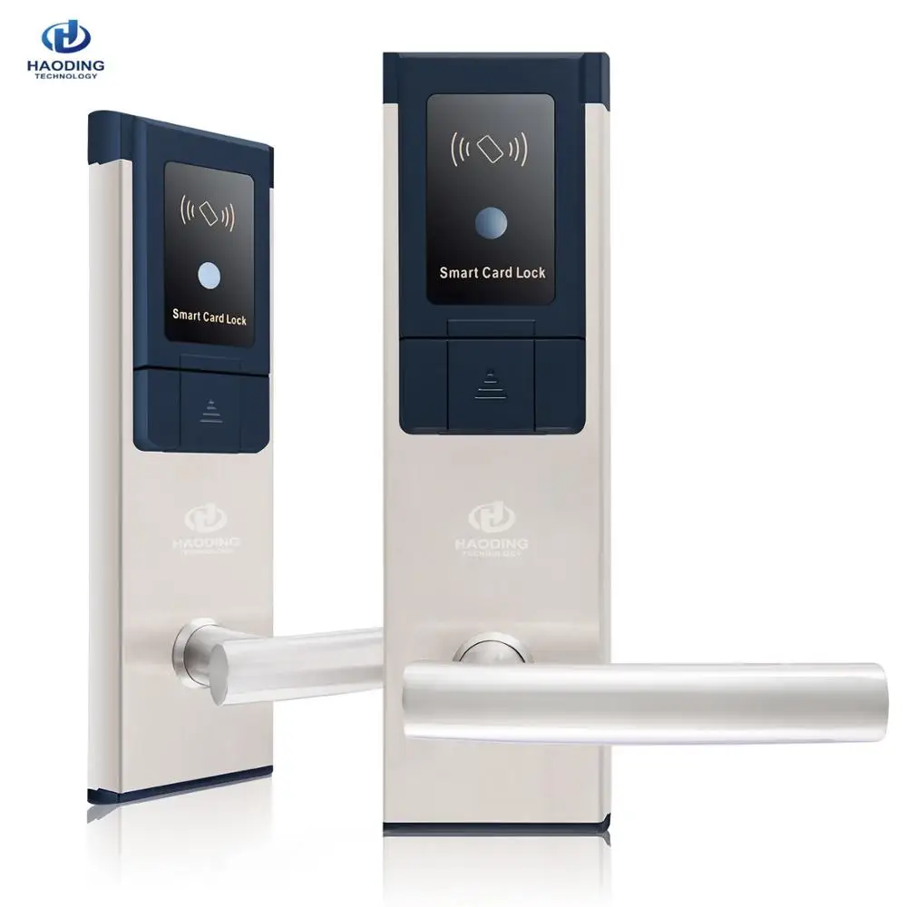 Electronic digital wide use electronic door lock rfid card management smart hotel lock