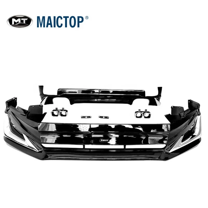 MAICTOP Auto parts good quality car front and rear spoiler for landcruiser prado fj150 2018