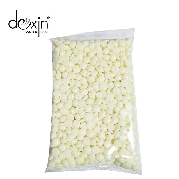 Dexin Factory Waxing Pellets Milk Bulk Depilatory wax beads 100g