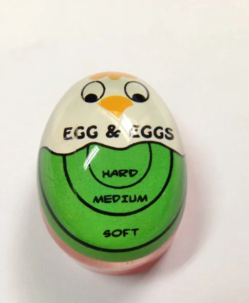 New Design Color Changing Creative Kitchen Tools Supplies Temperature Controlled Egg Timer