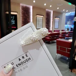 mix 2019 fashion pearl rhinestone bobby pin women japanese hairpins crystal hair clips and pins barrette bridal jewelry gift