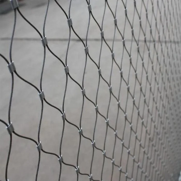 Top quality Flexible SS Wire Rope Plant Trellis / Plant Climbing Green Wall Mesh/Stainless Steel Cable Netting