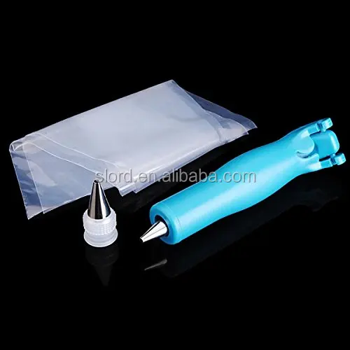 Nozzles Dessert Cake Decorating Pen Icing Piping Tips Pastry Bag DIY Cake Deco Tools Kit