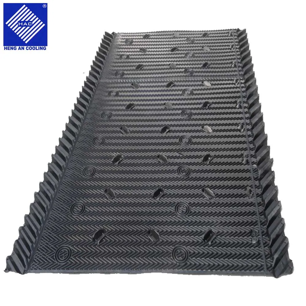 PVC PP infill for cross flow cooling tower