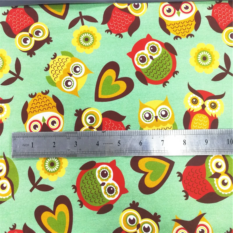 
digital fabric printing custom fabric cotton jersey knit printed fabric 