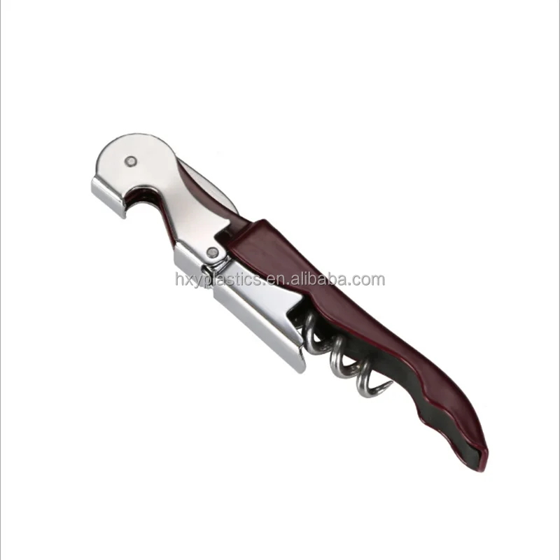 HXY 104 Custom No MOQ 55g Stock Multifunction Opener Stainless Steel Screw Wine Corkscrew Disposable, Wine Waiters Corkscrew