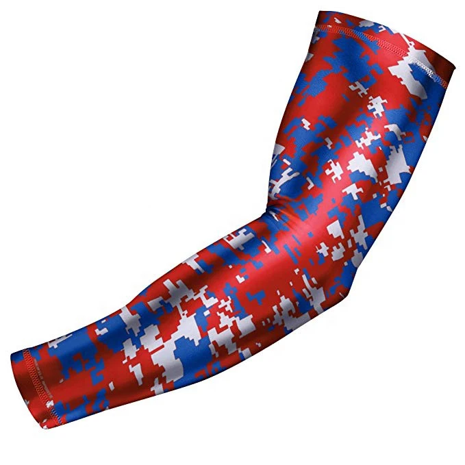 Custom Cooling Compression Baseball Arm Sleeve for UV Protection