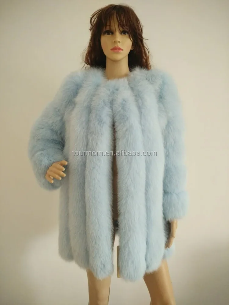 2017 High Quality long section Fox Fur Coat / Winter Coats For Women