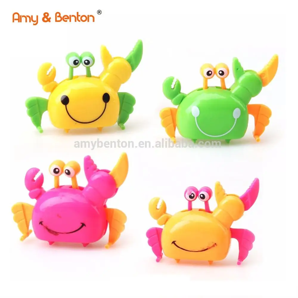 Cheap Plastic Lovely Crab Wind up toys for kids Party Favor