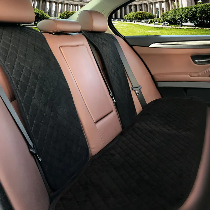 Custom waterproof car accessories interior suede car seat cushion cover