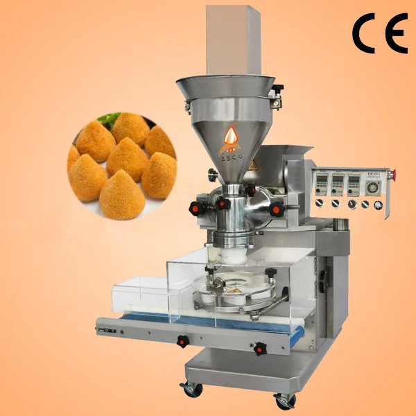 High Speed Mini Extruder Automatic Coxinha Encrusting Machine