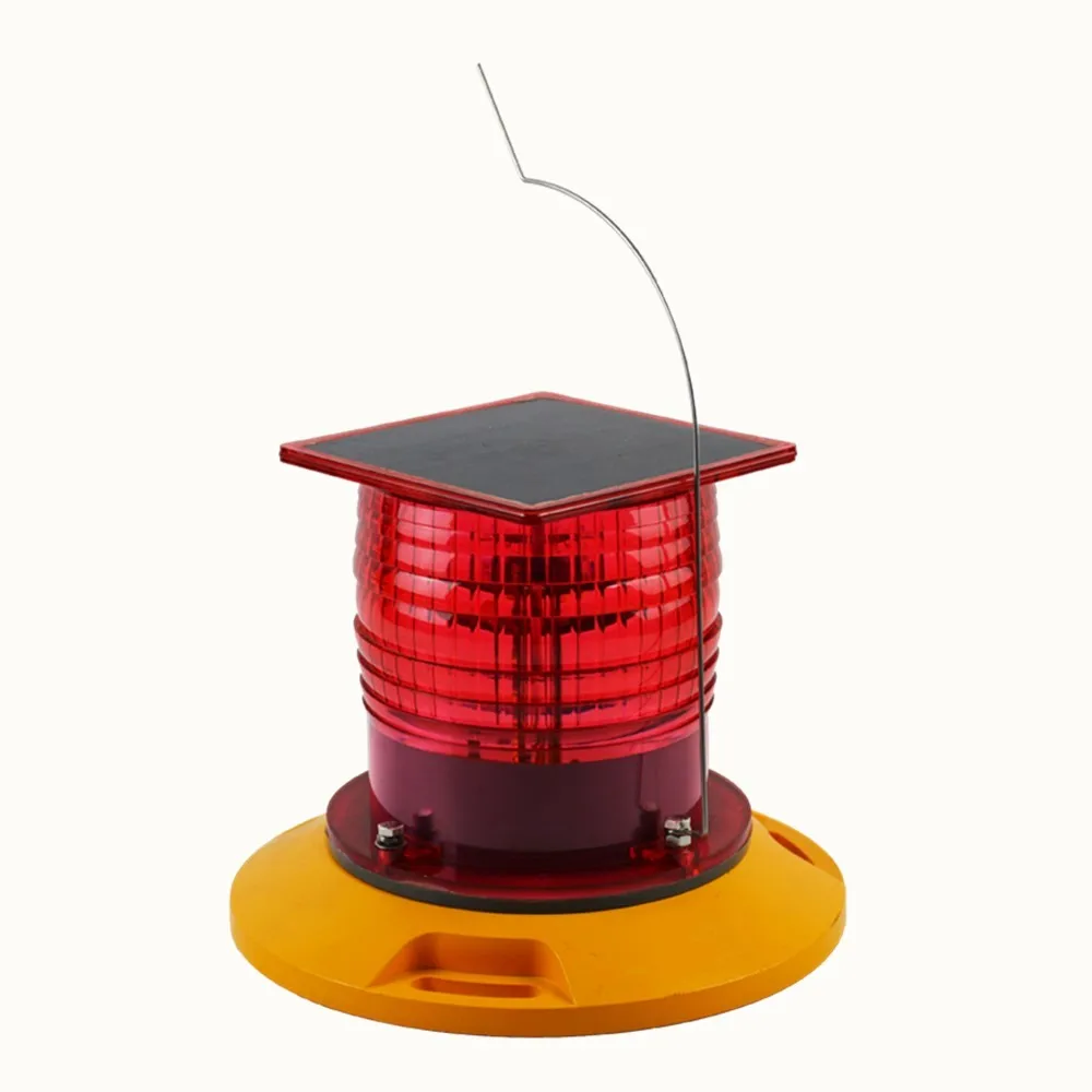 DWS501A ICAO FAA LED Solar powered Aviation obstruction lights