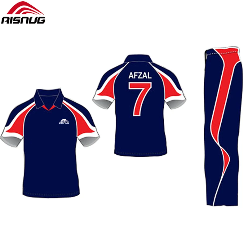 Сублимация полный рукав пользовательские лучший дизайн новой модели крикет Джерси