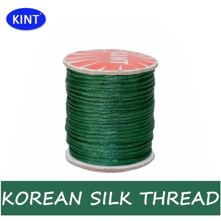 the black Korean silk thread nylon thread for Woven Chinese knot 2.5mm 50g