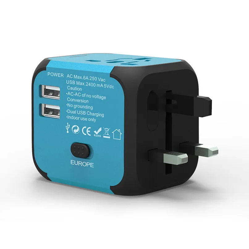 Зарядное устройство для путешествий/многофункциональный переходник для путешествий/Универсальный адаптер питания для путешествий