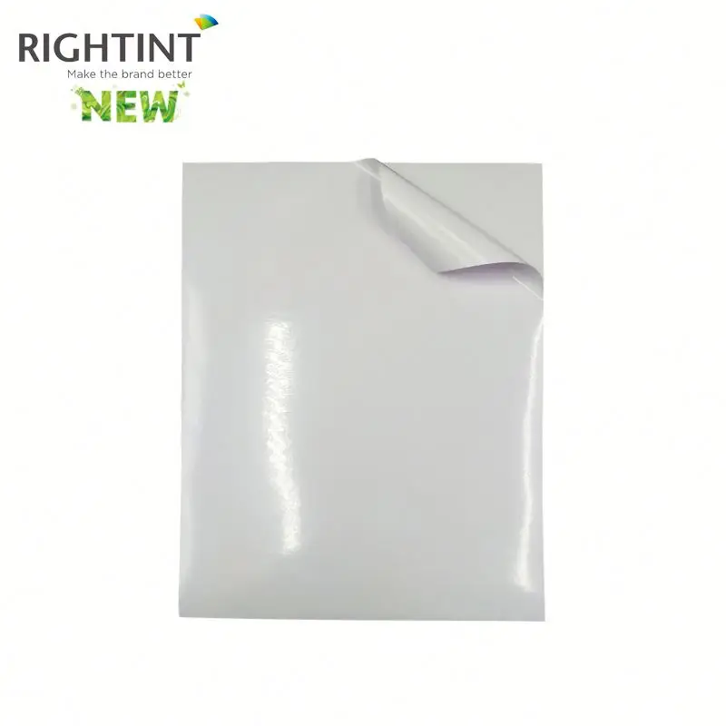 Waterproof vinyl sticker film self adhesive pvc for printing