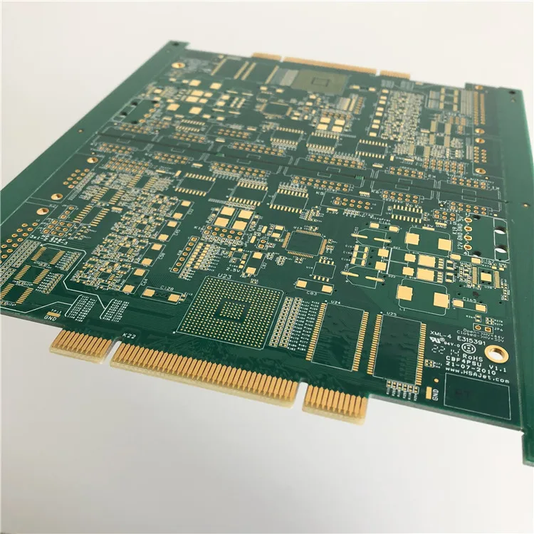 
Customize FR4-tg180 ENIG printed circuit board gold finger PCB impedance PCB buried blind vias PCB 
