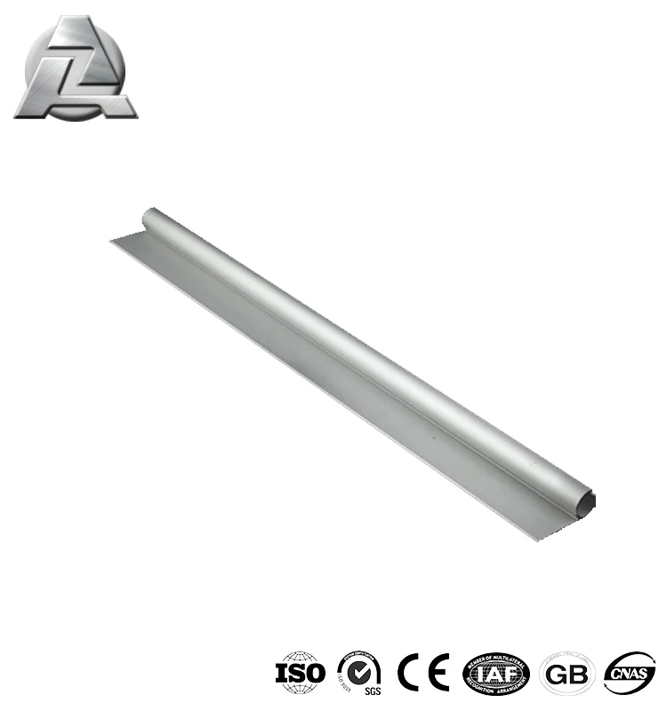 ZJD-KS104 aluminum profile keder flanged awning rail connector use for swimming pool
