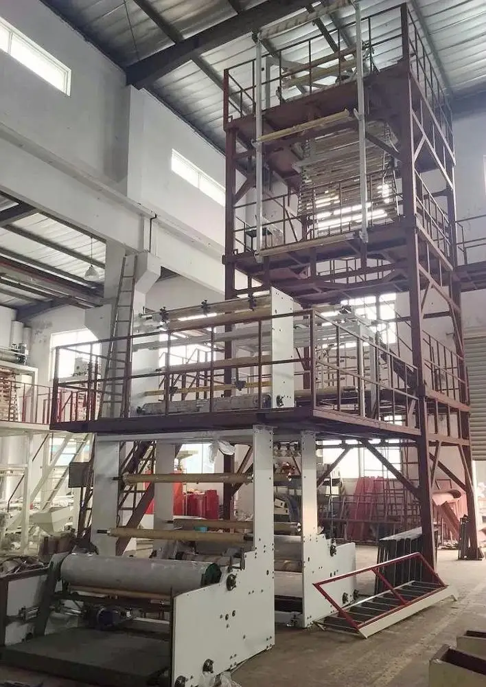 
Chinese most famous Three Layer Co-extrusion Film Blowing Machine 