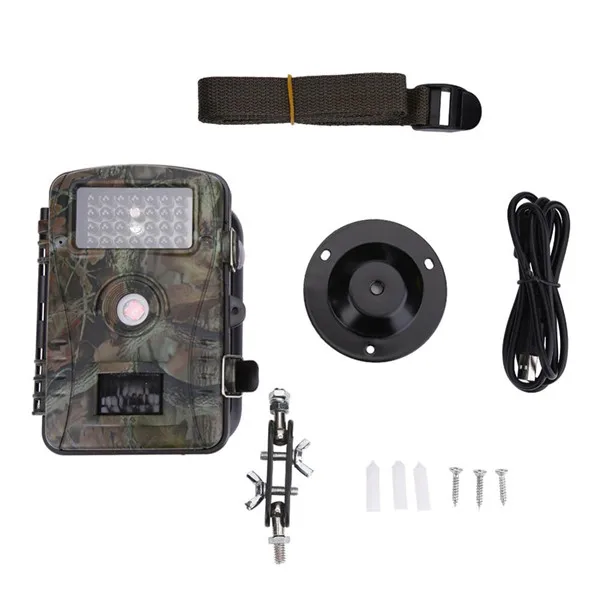 
Wireless Hidden Trap Game 8MP 720P HD Trail & Game Camera Outdoor Wildlife Camera Night Vision Infrared Hunting Video Camera 