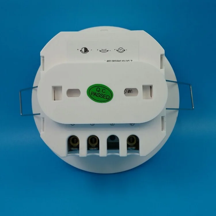 Flushbonding Ceiling PIR Sensor motion Switch adjustable sensitivity delay distance Intelligent timing switch AC220V