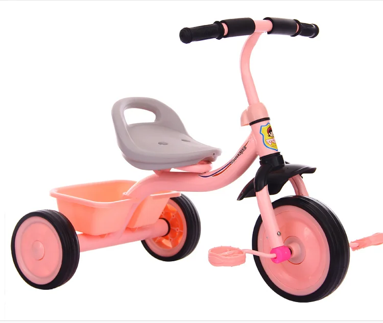 2019 Hot Selling children trikes with rubber wheels/ 360 degree rotation baby tricycles